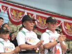 Wakil Gubernur Jambi, Abdullah Sani saat menghadiri acara Pembukaan Kejuaraan KKI Open Sumatera Karate Championship I 2023 . (Ist)