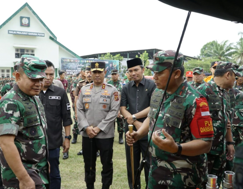 Ketua DPRD Provinsi Jambi, Edi Purwanto Sambut Kunker Kepala Staf Angkatan Darat di Jambi.