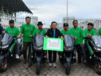 gubernur al haris serahkan 110 motor dinas untuk kades se kabupaten batanghari