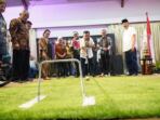 Gubernur Jambi, Al Haris saat buka Open Tournament International Gateball Gubernur Cup III.