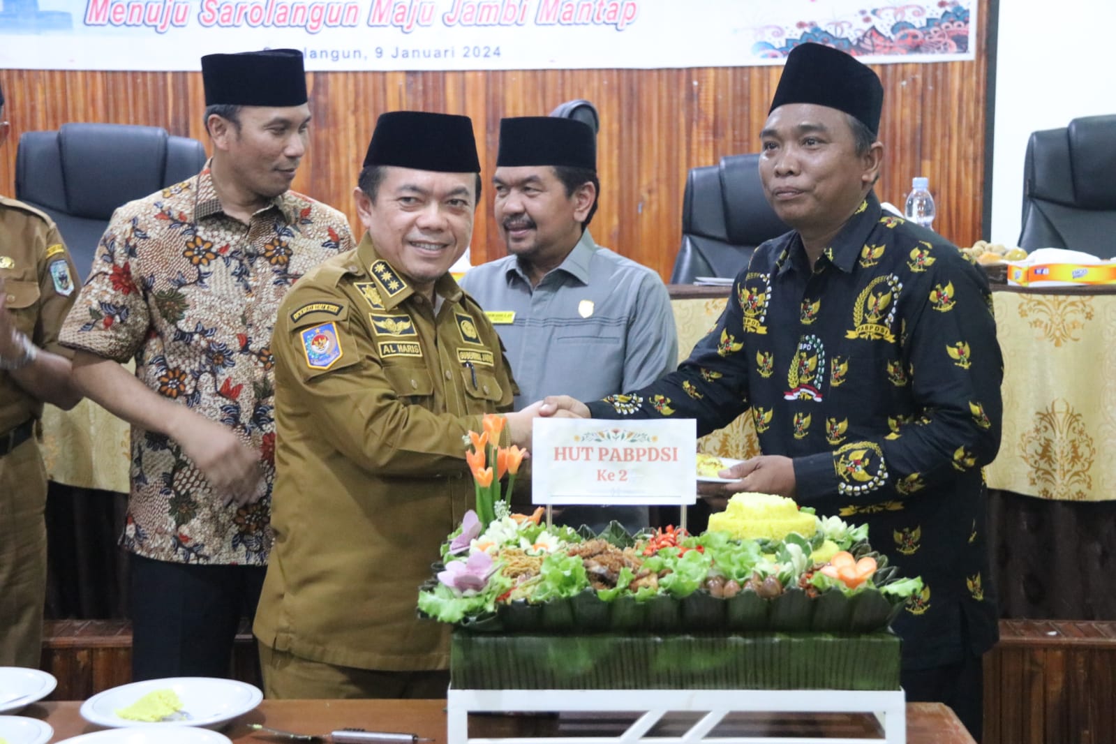 Gubernur Jambi, Al Haris hadir pada Rakorda PABPDSI di Sarolangun.