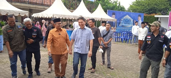H. Maulana Membuka Langsung Bazar Ramadan Bahagia untuk Warga Kota Jambi di RPM