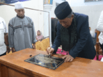 wakil gubernur jambi, abdullah sani resmikan status langgar jami' al hidayatussholihin desa tangkit.