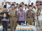 wakil gubernur jambi, abdullah sani saat menghadiri musyawarah wilayah xv pemuda muhammadiyah provinsi jambi di sungai penuh.