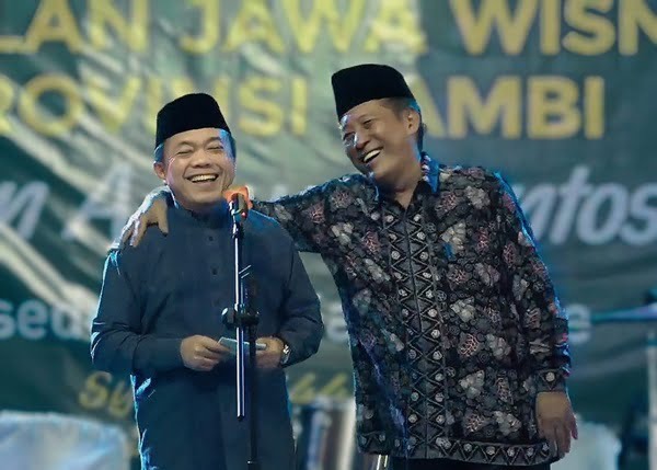 gubernur jambi al haris bersama wakil gubernur jambi abdullah sani