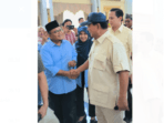 h. maulana (kiri) saat bersama prabowo subianto (kanan).