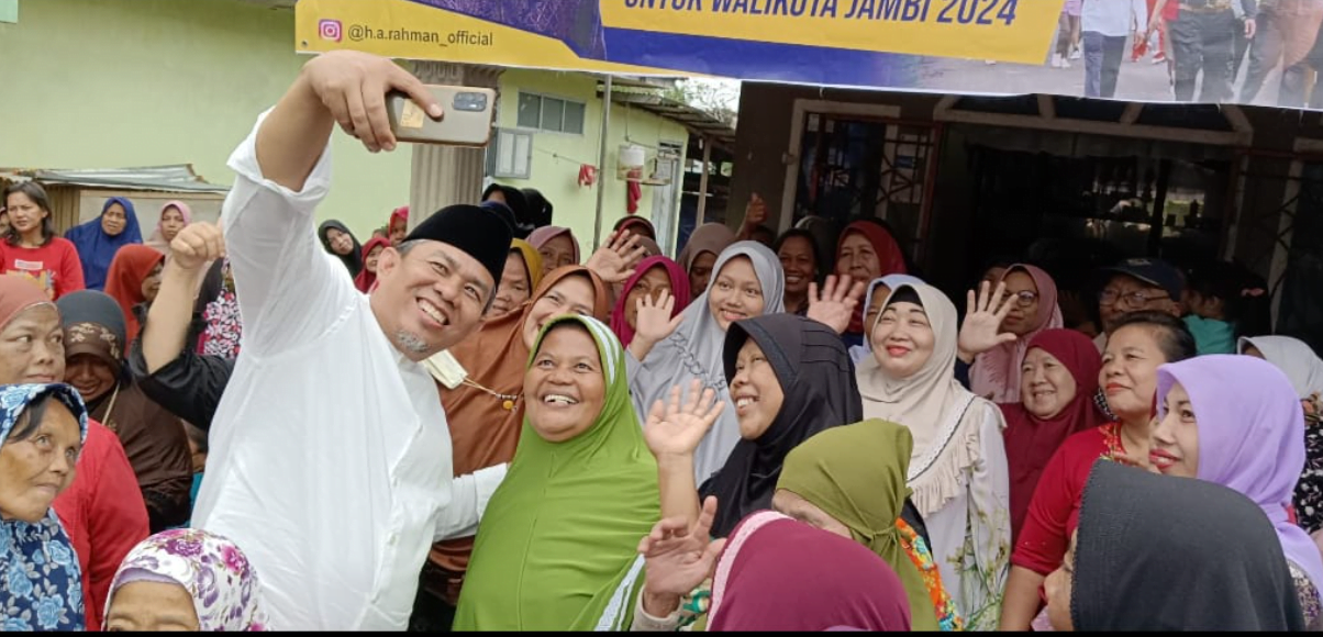 H Abdul Rahman atau HAR, Bacalon Walikota Jambi 2024.