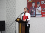ketua dprd provinsi jambi sekaligus ketua kormi provinsi jambi, edi purwanto menghadiri rapat kerja kormi provinsi jambi.