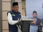 Wakil Gubernur Jambi, Abdullah Sani saat Lepas JCH Kloter 22.