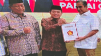 gerindra beri rekom pilgub ke haris sani