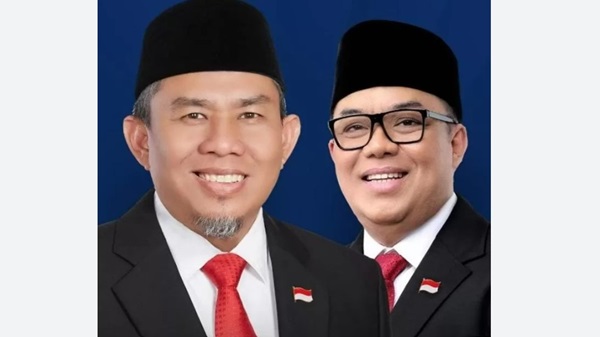 h abdul rahman (har) dan guntur (kanan), bacawako jambi dan bacawawako jambi.