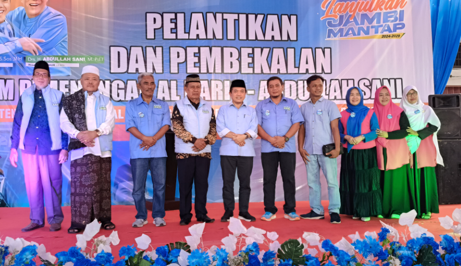 Al Haris Lantik Tim Pemenangan Haris-Sani Kabupaten Tebo