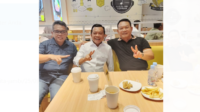 Dari kanan : Jenderal TNI (purn) Dudung, Al Haris dan Letjen TNI Hilman Hadi. Foto : ist