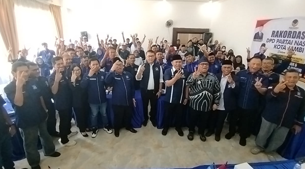 anggota dpr ri dapil jambi, sy fasha akan turun langsung menangkan pasangan calon walikota dan wakil walikota jambi, h abdul rahman h andi muhammad guntur.