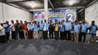 tokoh masyarakat 11 kelurahan jambi kota seberang dukung haris sani
