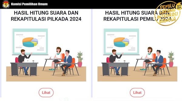 Sirekap yang biasanya diakses untuk memantau hasil suara Pilkada selama ini, ternyata telah diganti menjadi Info Pemilu