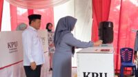 Pasangan calon nomor urut 02 Al Haris-Abdullah Sani kembali meraih kemenangan telak di Desa Seponjen Kecamatan Kumpeh