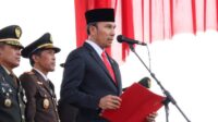 Ketua DPRD Provinsi Jambi, Edi Purwanto berkesempatan membacakan teks Proklamasi dalam upacara peringatan Hari Ulang Tahun HUT ke 79 Republik Indonesia yang dilaksanakan oleh Pemerintah Provinsi Jambi