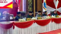 DPRD Provinsi Jambi menggelar rapat paripurna dengan agenda penyampaian nota pengatar Rancangan Peraturan Daerah Perubahan APBD Provinsi Jambi Tahun Anggaran 2024
