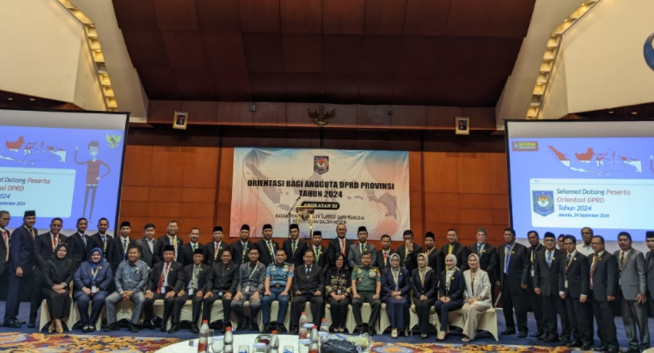Sebanyak 55 orang Anggota DPRD Provinsi Jambi masa jabatan 2024-2029 yang baru saja dilantik, mengikuti kegiatan orientasi pendalaman tugas dan fungsi sebagai anggota DPRD.