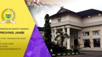 DPRD Provinsi Jambi menggelar rapat paripurna dengan dua agenda yakni Pengumuman Susunan Fraksi-fraksi DPRD Provinsi Jambi periode 2024-2029