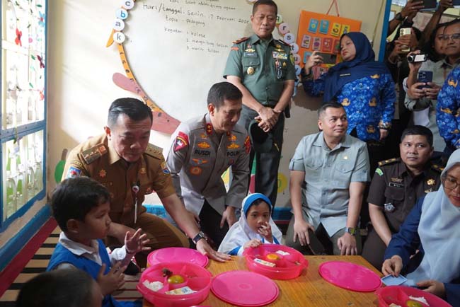 launching makan bergizi gratis