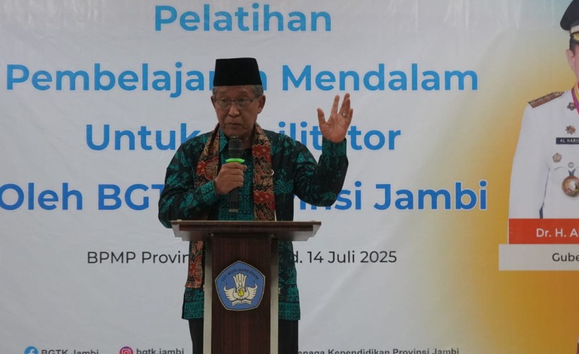 Wagub Sani: Pelatihan Pembelajaran Mendalam, Persiapkan Fasilitator Sebagai Agen Perubahan