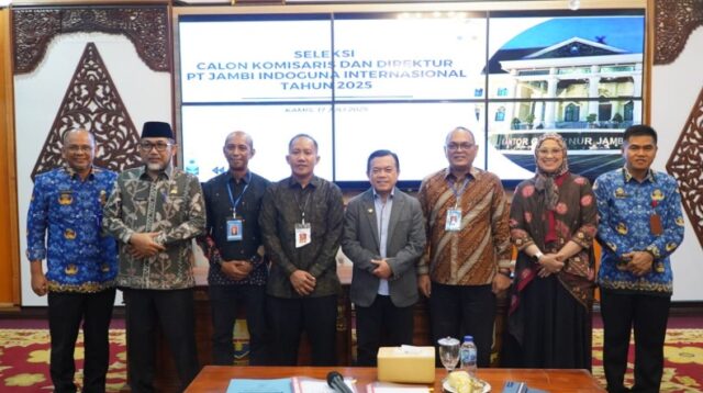 Gubernur Al Haris Wawancarai Calon Direktur dan Komisaris PT. JII