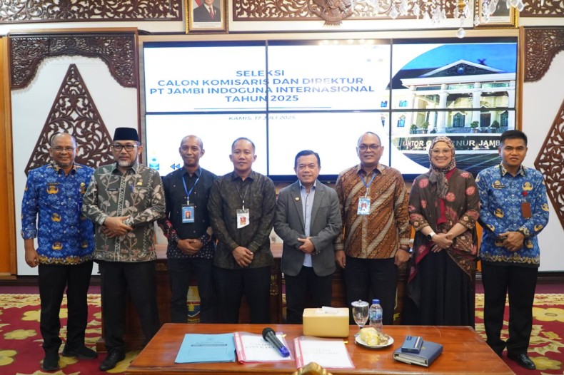 Gubernur Al Haris Wawancarai Calon Direktur dan Komisaris PT. JII