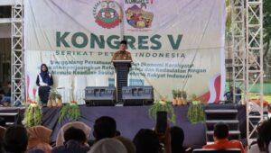 Wagub Sani Dorong Kesejahteraan Petani dalam Kongres V SPI