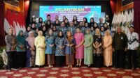 Hj. Hesnidar Haris Lantik Kepengurusan Dekranasda dan Pokja Bunda PAUD Provinsi Jambi Masa Bakti 2025-2030