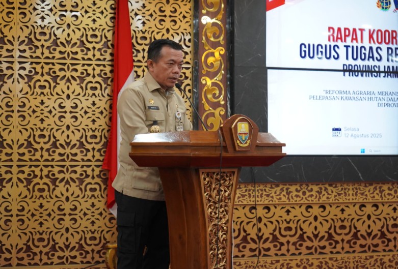 Gubernur Al Haris Dukung Reformasi Agraria Untuk Kesejahteraan Masyarakat