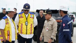 Gubernur Al Haris Tinjau Progres Jalan Tol Pijoan - Sebapo - Bayung Lencir