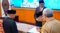 Sekda Sudirman Lantik Pejabat Administrator, Pengawas, dan Fungsional di Lingkup Pemprov Jambi