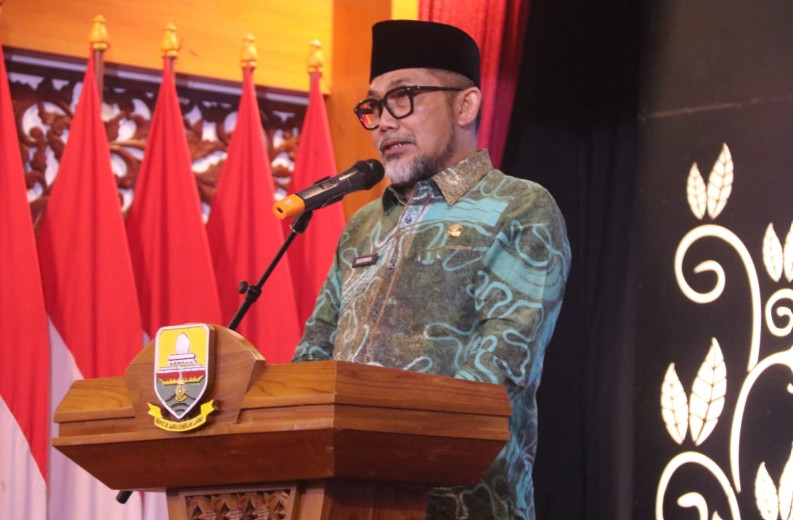 Sekda Sudirman Lepas Kontingen BAPOMI ke POMNAS XIX Jawa Tengah