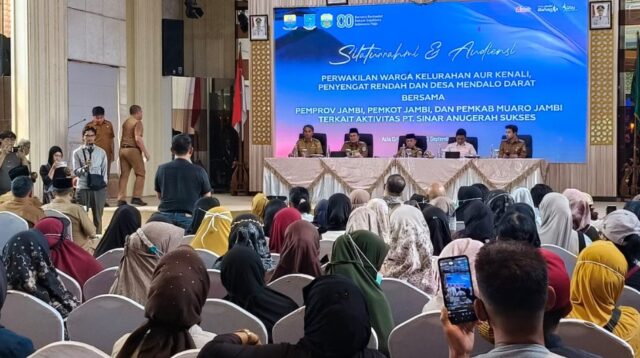 Soal Aktivitas PT SAS, Gubernur Jambi Al Haris Dengarkan Aspirasi Warga Aur Kenali