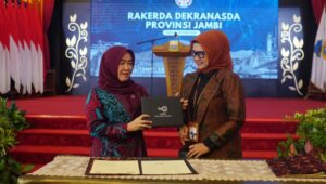 Kolaborasi Hj. Hesti Haris dan TVRI, Kriya Jambi Makin Mendunia
