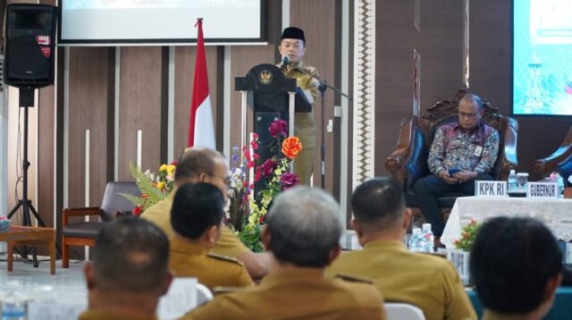 Seluruh Pejabat Eselon II Pemprov Jambi Ikuti Bimtek Antikorupsi, Gubernur Al Haris: Kita Harus Komit, Jangan Ada Uang Negara Disalahgunakan