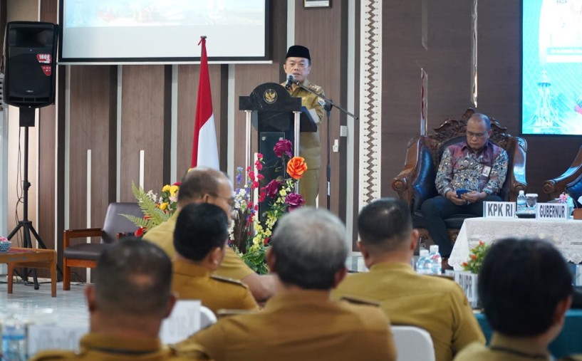 Seluruh Pejabat Eselon II Pemprov Jambi Ikuti Bimtek Antikorupsi, Gubernur Al Haris: Kita Harus Komit, Jangan Ada Uang Negara Disalahgunakan