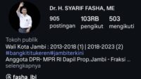 Akun Instagram @fasha_jbi: Begini Cara Syarif Fasha Membangun Kedekatan dengan Masyarakat Jambi