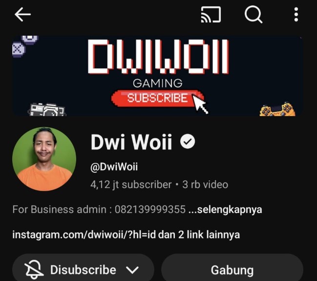 Kenapa Channel YouTube Dwi Woii Jadi Surga Para User Fanny? Review Lengkap