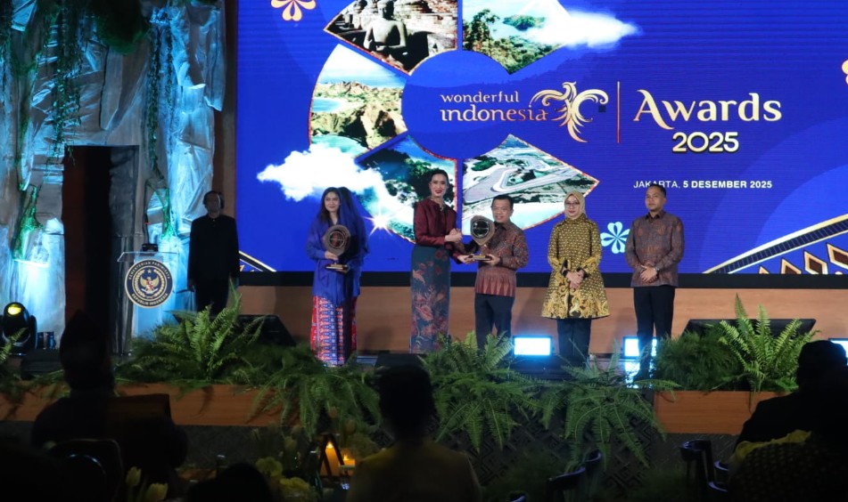 Wonderful Indonesia Award 2025, Gubernur Al Haris Raih Most Inspiring Tourism Leader