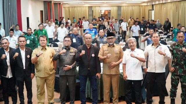 Sekda Sudirman Buka Rakerprov KONI, Harapkan Keputusan Strategis Majukan Olahraga Jambi