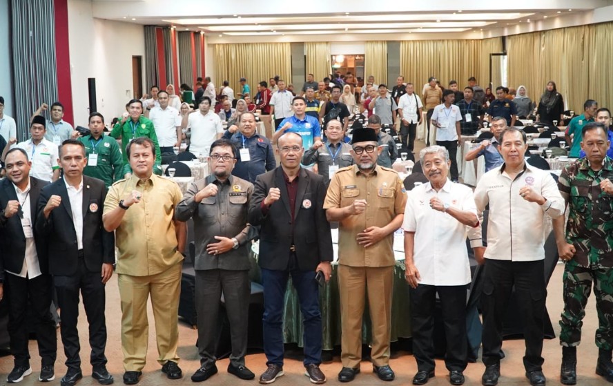 Sekda Sudirman Buka Rakerprov KONI, Harapkan Keputusan Strategis Majukan Olahraga Jambi
