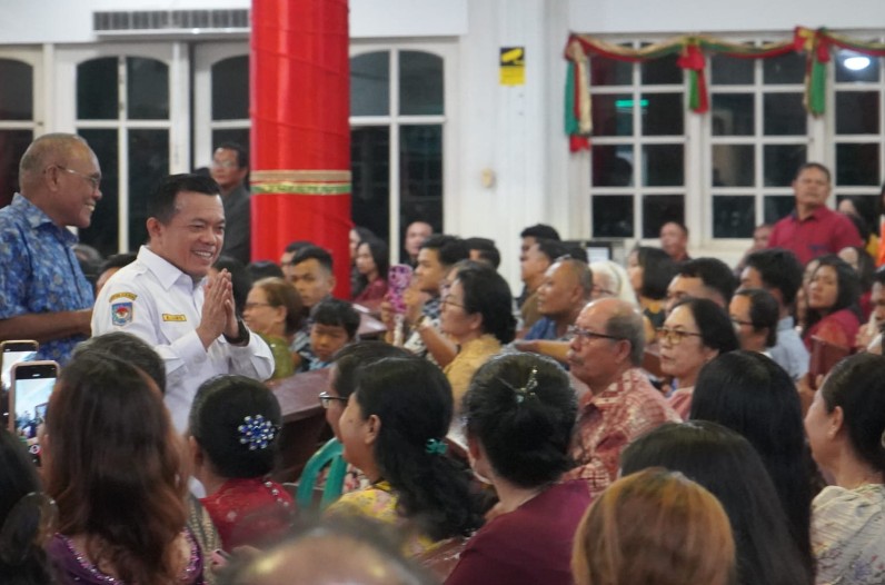 Pastikan Natal dan Tahun Baru Aman, Gubernur Al Haris Bersama Forkopimda Tinjau Gereja dan Pos Pengamanan