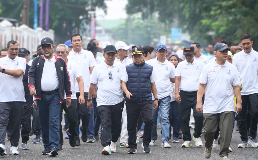 HUT Ke-69 Provinsi Jambi, Gubernur Al Haris Ajak Warga Jalan Santai dan Buka Pasar Tani