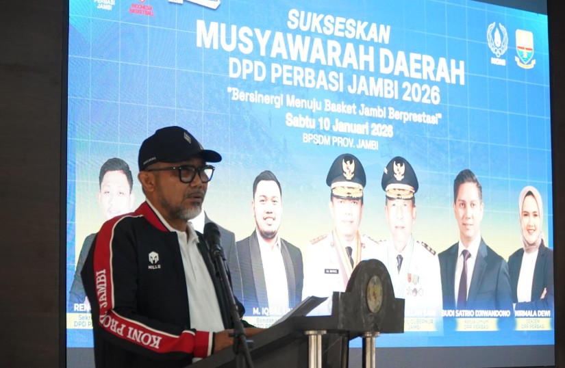 Sekda Sudirman Minta PERBASI Susun Program Realistis dan Terus Berupaya Tingkatkan Prestasi
