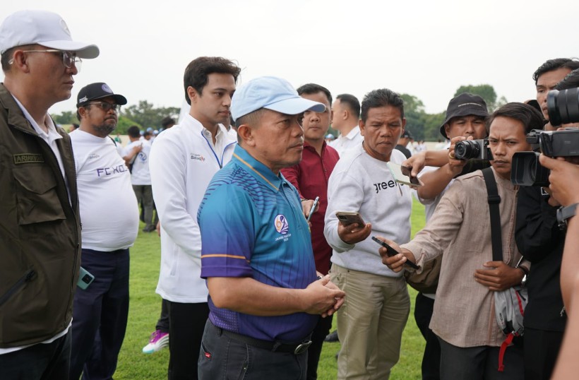 Buka Gubernur Cup di Stadion Swarnabhumi, Gubernur Al Haris Harap Ada Talenta-Talenta Sepak Bola dari Jambi