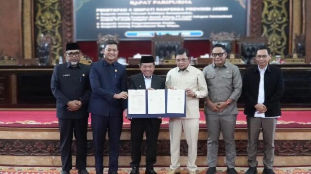 Gubernur Al Haris: Pengambilan Keputusan 4 Ranperda Tunjukkan Komitmen Pembangunan Provinsi Jambi
