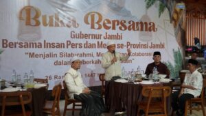 Gubernur Al Haris Minta Kolaborasi Pemprov dengan Insan Pers Ditingkatkan dalam Membangun Jambi
